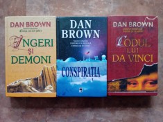 DAN BROWN - INGERI SI DEMONI - CONSPIRATIA - CODUL LUI DA VINCI