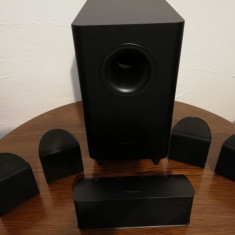 Sistem Boxe PIONEER S-11A-P/S-22W-P (Subwoofer + 5 sateliti) - 6 Ohm/Impecabil