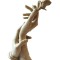 Statueta decorativa, Atingerea Dragostei, Crem, 28 cm, GXL021