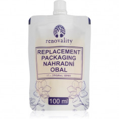 Renovality Original Series Replacement packaging ulei de caise presat la rece pentru toate tipurile de ten 100 ml