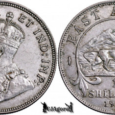 1924, 1 Shilling - George al V-lea - Africa de Est Britanică | KM 21