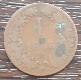 (M2152) MONEDA AUSTRIA - 1 KREUZER 1858, LIT. M (MONETARIA MILANO), Europa