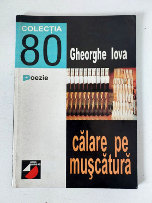 Gheorghe Iova - Calare pe muscatura, Colectia 80, Editura Paralela 45 foto