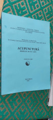 ACUPUNCTURA - NOTE DE CURS MODULUL AL III LEA foto