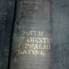 Iisus Hristos Domnul nostru noul legământ,NOVUM TESTAMENTUM PSALMI LATINE 1859