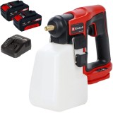 Einhell GE-WS 18/10 Li PXC + Twinpack + 4514095 - Pulverizator 1.3 bar 1 l + Set 2 acumulatori si incarcator Li-Ion 18 V 4 Ah