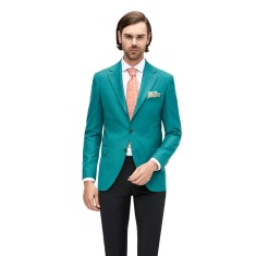 Sacou barbati casual verde S009