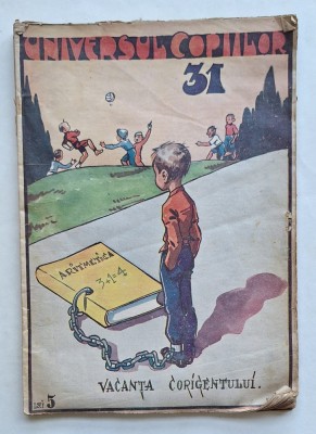 Universul Copiilor 1938&amp;ndash;1939 nr. 31&amp;ndash;40 coligate &amp;ndash; volum rar foto