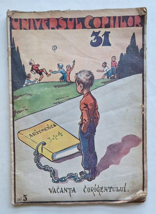 Universul Copiilor 1938&ndash;1939 nr. 31&ndash;40 coligate &ndash; volum rar