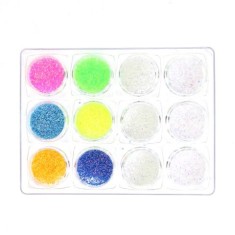 Set 12 paiete decorative pentru unghii, Global Fashion