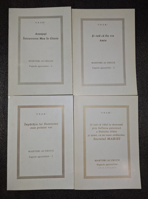 Martori ai Crucii * Faptele apostolilor (4 volume)