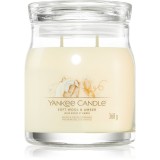 Yankee Candle Soft Wool &amp; Amber lum&acirc;nare parfumată 368 g