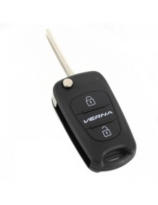 Hyundai Verna &amp;ndash; Carcasă cheie tip briceag, 2 butoane foto
