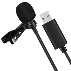 Microfon lavaliera 1.5m USB Type-A