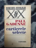 N3 Cartierele selecte &ndash; Paul Gadenne