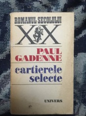 n3 Cartierele selecte &ndash; Paul Gadenne