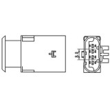 Sonda lambda Mini Mini (R50 R53) 06.01-09.06, Mini Cabriolet (R52) 04.04-07.08, MAGNETI MARELLI