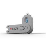 Cheie pentru blocarea portului USB-A (L40462 &amp; L40452) Bleu, Lindy L40622