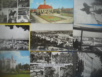 HOPCT LOT NR 34 CLUJ -9 CARTI POSTALE -RPR-CIRCULATE foto