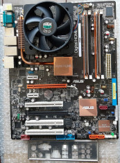 Asus P5W + Q6600 2,4Ghz+4Gb DDR2 Crucial Ballistix+ Cooler Master foto