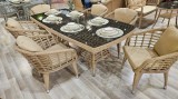 SET MOBILIER GRADINA IARY 4 MASA + 6 SCAUNE