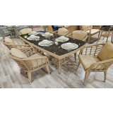 SET MOBILIER GRADINA IARY 4 MASA + 6 SCAUNE