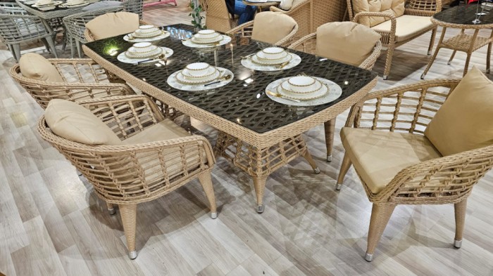 SET MOBILIER GRADINA IARY 4 MASA + 6 SCAUNE