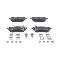 Placute frana Mercedes X-Class (470), X-Class Flatbed / Chassis (470); Nissan Navara Platform / Chassis (D23), Np300 Navara Pick-Up (D23, punte spate foto