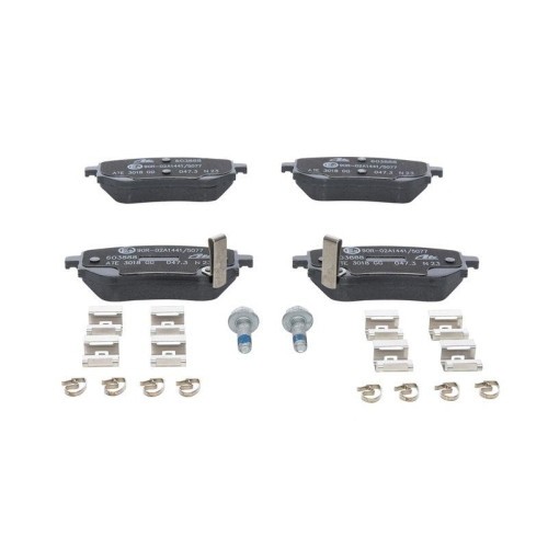 Placute frana Mercedes X-Class (470), X-Class Flatbed / Chassis (470); Nissan Navara Platform / Chassis (D23), Np300 Navara Pick-Up (D23, punte spate