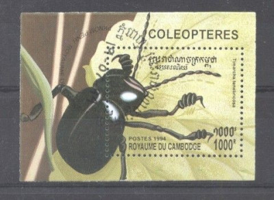 Cambodia 1994 Bugs, perf.sheet, used E.103 foto