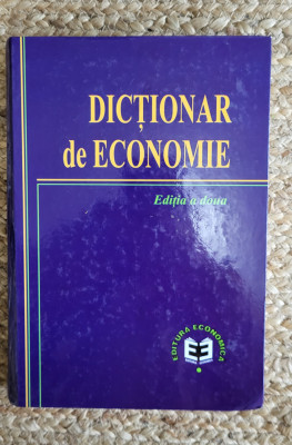 Angelescu Coralia - Dictionar de economie foto