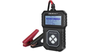 Tester digital de baterii Qoltec cu LCD 12V | AGM | GEL | STD | 30-220AH foto