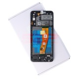LCD+Touchscreen cu Rama Samsung Galaxy A04e / A042 BLACK Original Service Pack