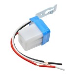 Senzor Crepuscular 12V 10A AS-10, Fotocelula Iluminat Stradal, Auto, Parcare, Alee, 30-150 Lux, IP44