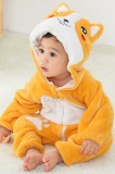 CLD138-9 Pijama kigurumi pentru bebelusi tip salopeta din material moale si pufos