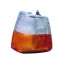 Semnalizare fata cu lumina parcare VOLVO 240 (P2), 81-93, partea Stanga, DEPO, tip bec P21/5W+P21W; cu dulie bec;