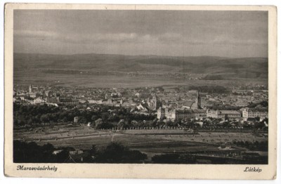 1942 - Targu Mures, vedere generala (jud. Mures) foto