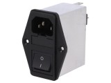 Conector Alimentare AC IEC 60320 10A 250V