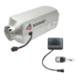 Incalzitor stationar diesel Bourget 5KW, 12-24V, cu display LCD si telecomanda