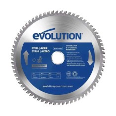 Disc pentru fierastrau circular, taiere otel moale Evolution M210TCT-50MS-0881, O210 x 25.4 mm, 50 dinti