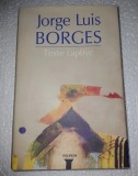 CY - Jorge Luis BORGES &quot;Texte Captive&quot; / POLIROM 2010 / stare!