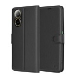 Husa Realme C67 4G Techsuit Leather Folio, negru