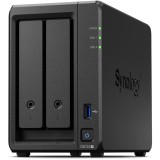 Network Attached Storage Synology DS723+ cu procesor AMD Ryzen R1600 2.6GHz, 2-Bay, 2GB DDR4
