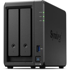 Network Attached Storage Synology DS723+ cu procesor AMD Ryzen R1600 2.6GHz, 2-Bay, 2GB DDR4