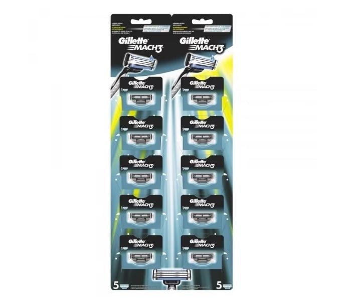 Set rezerve pentru aparat de ras Gillette Mach3, 10 bucati