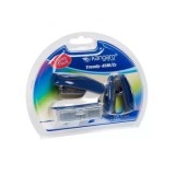 Capsator Kangaro TRENDY-45M/Z3, 24/6, 15coli, albastru, blister (+ decapsator, + capse 24/6)