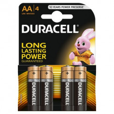 Set 4 baterii Duracell, Basic AA foto