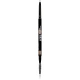 Vivienne Sab&oacute; Brow Arcade creion pentru sprancene cu pensula culoare 01 0.1 g
