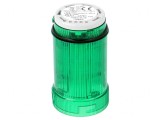 Semnalizator LED Verde 24V IP66 40x77mm