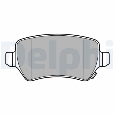 DELPHI LP3615 set placute frana,frana disc foto